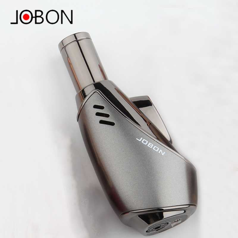 Smoking Gun Kit - Jobon Wiatroodporna zapalniczka z niebieskim płomieniem
