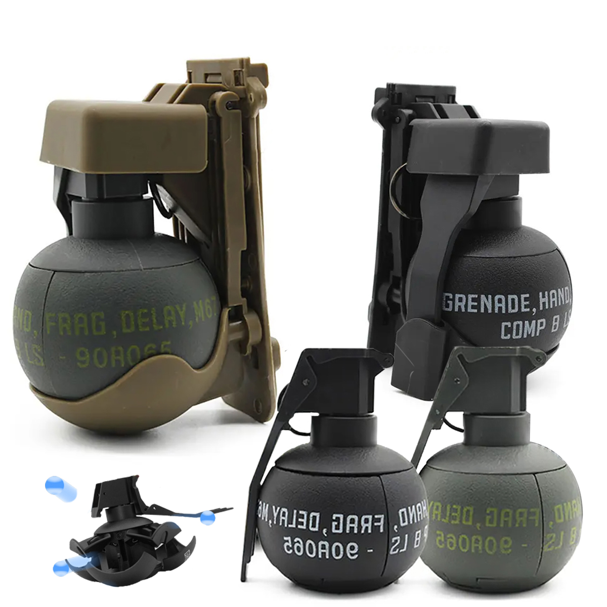 Smoking Gun Kit - Zestaw modeli granatów taktycznych AA, Model