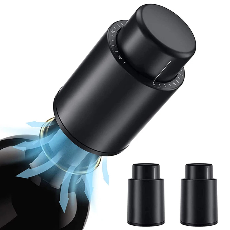Wine Preservation Pump - Zatyczka próżniowa do butelek wina, szczelne