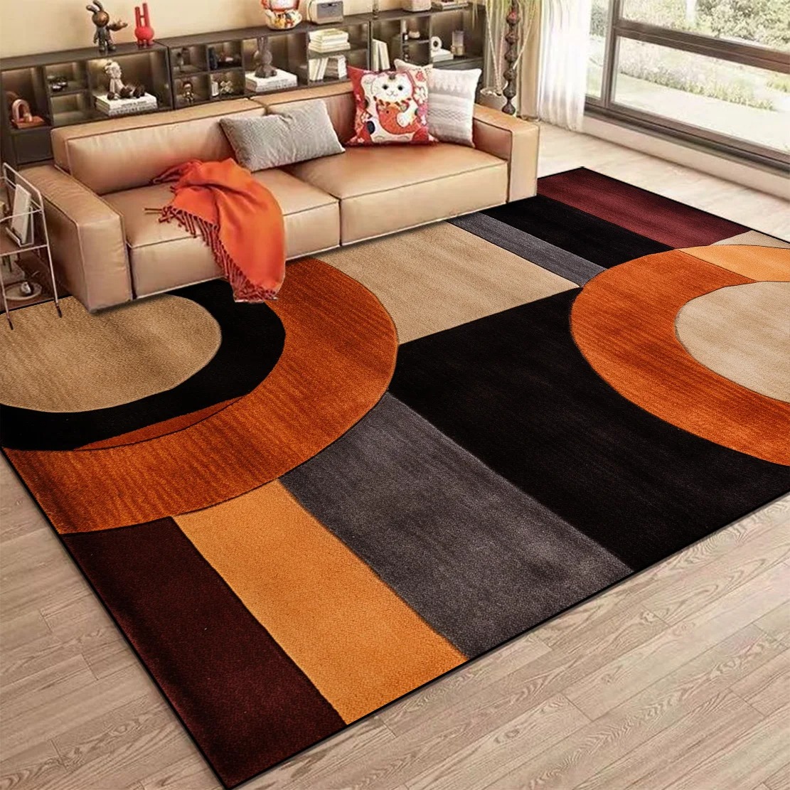 Nordycki abstrakcyjny dywan do – Home Bar Seating recenzja i cena