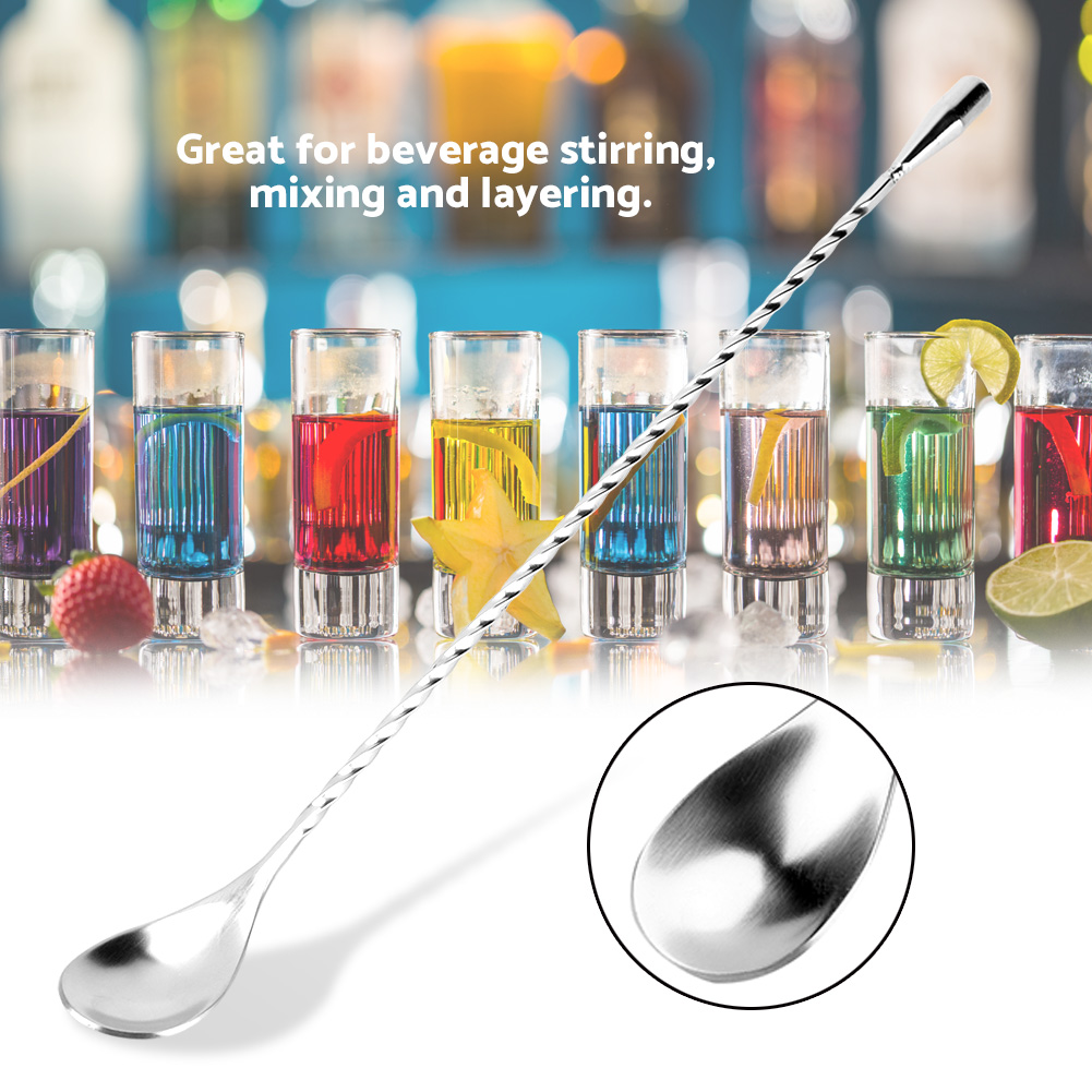 Łyżka barmańska ze stali nierd – Bar Spoon Twisted recenzja i cena