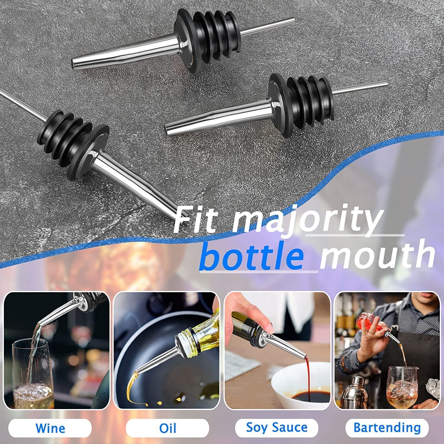 Liquor Pour Spout, Pour Spouts – Speed Pourer Cap recenzja i cena