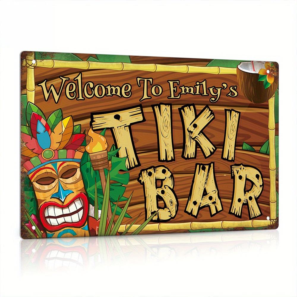 Personalizowany szyld Tiki Bar – Home Bar Cafe recenzja i cena