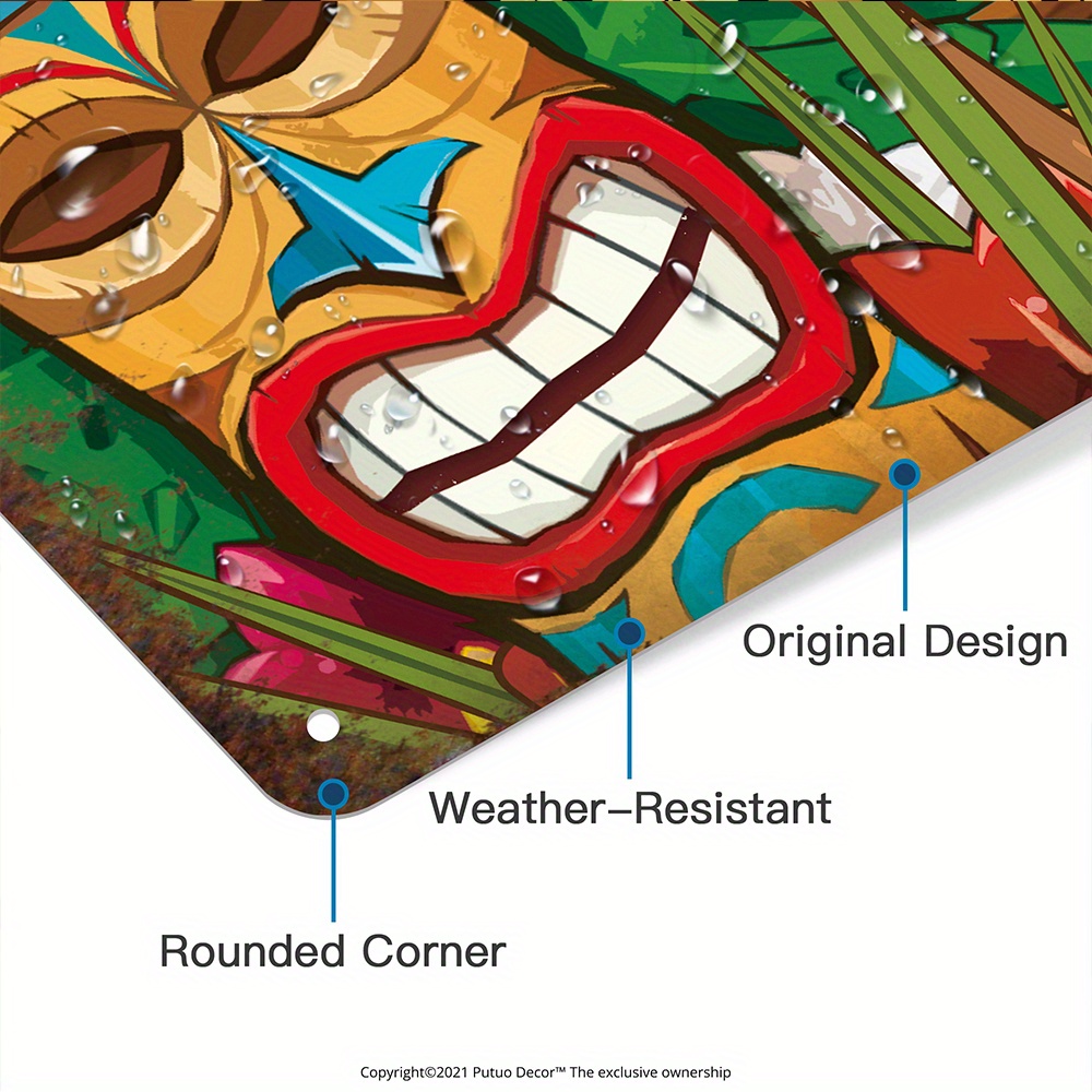 Personalizowany szyld Tiki Bar – Home Bar Cafe recenzja i cena